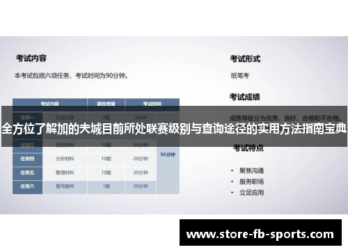 全方位了解加的夫城目前所处联赛级别与查询途径的实用方法指南宝典 全方位了解加的夫城目前所处联赛级别与查询途径的实用方法指南宝典